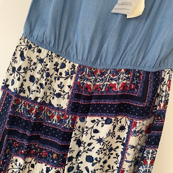 Cowgirl maxi dress - western style dress perfect for country events - Picture 2 of 3